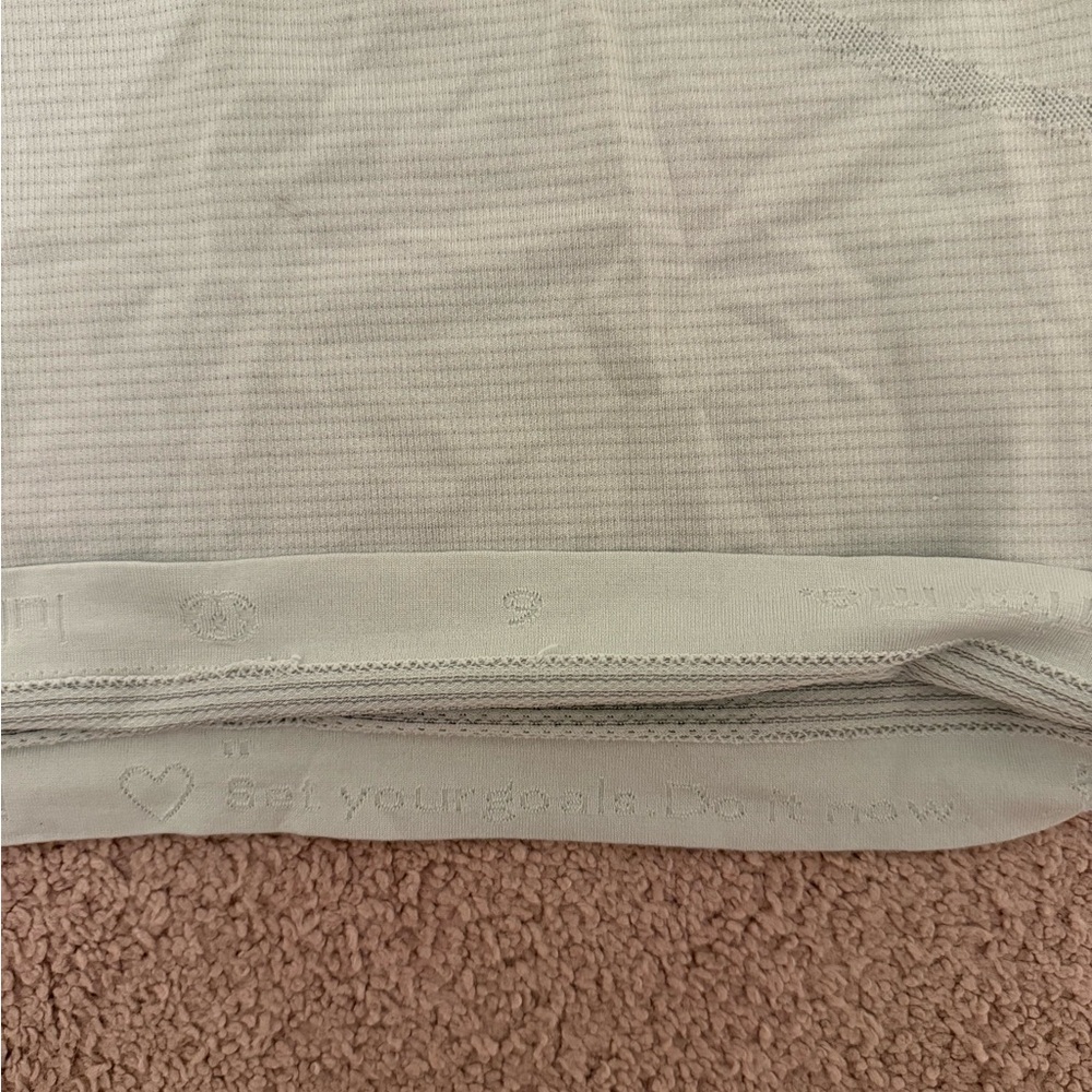 Lululemon Women's Swiftly Tech Racerback Heathered Sea Mist Size 6 - Picture 7 of 7